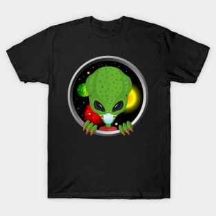 alien mask T-Shirt